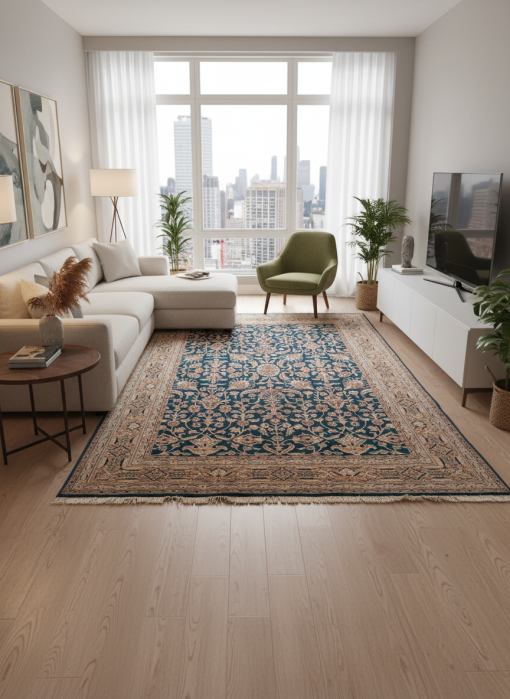 Bohemian Beige Area Rug: Cozy Comfort for Your Home - Image 2