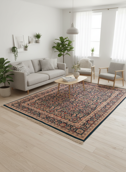 Bohemian Beige Area Rug: Cozy Comfort for Your Home - Image 3