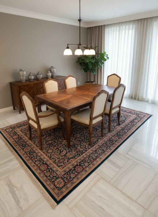 Bohemian Beige Area Rug: Cozy Comfort for Your Home - Image 6