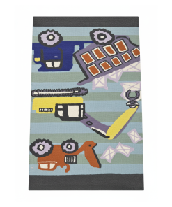 Modern Abstract Kids Rug